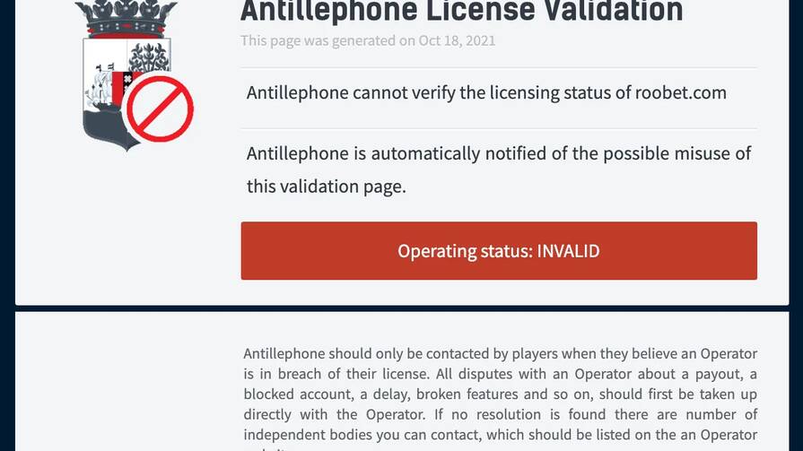 Уникальной чертой Antillephone была электронная система проверки лицензии