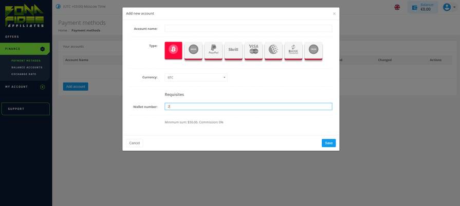 Bona Fides платежные системы