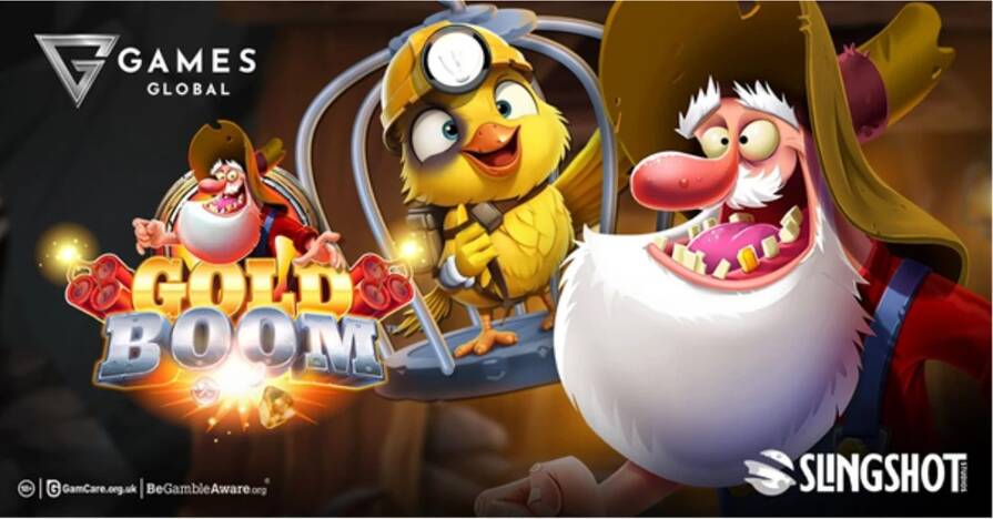 Games Global и Slingshot Studios объединяются для выпуска ore-some Gold Boom