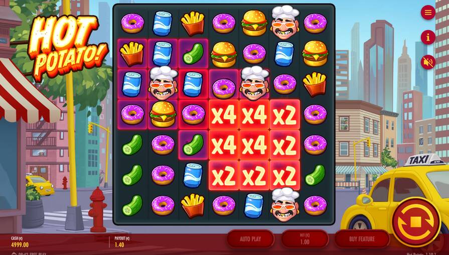 Hot Potato! символы и выплаты