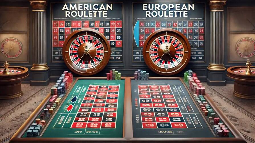 Основные варианты рулетки