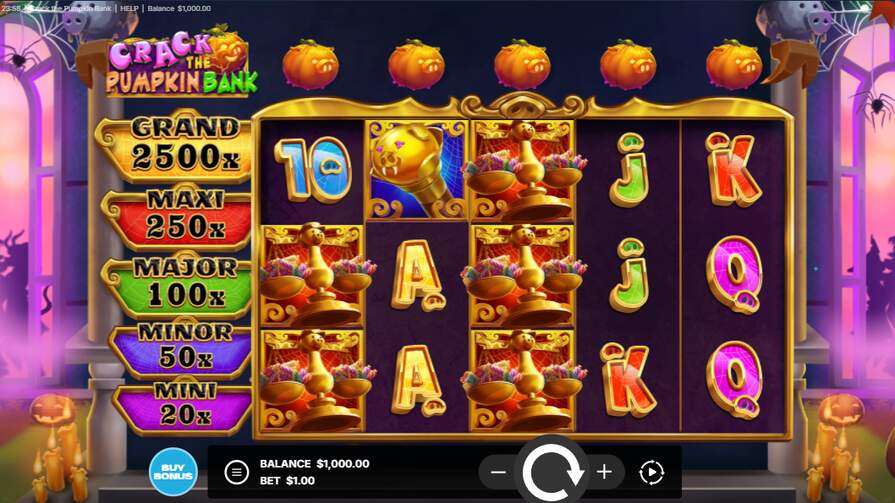 Слот Crack the Pumpkin Bank
