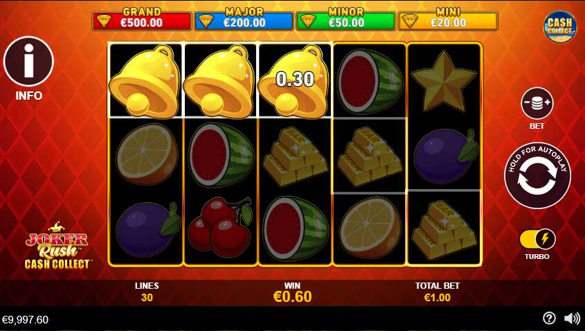 Игра Joker Rush: Cash Collect