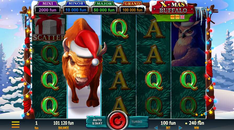 Слот X-mas Buffalo
