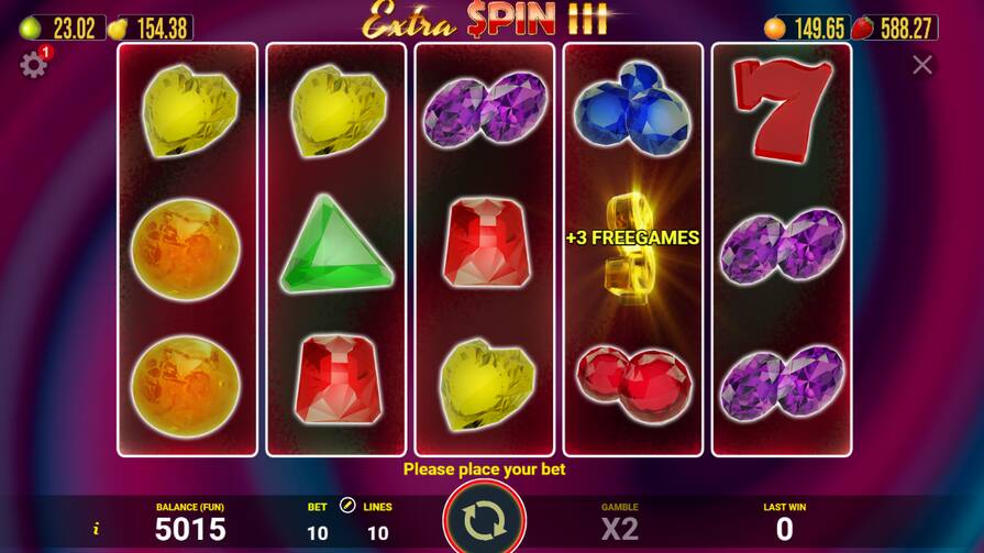 Слот Extra Spin III