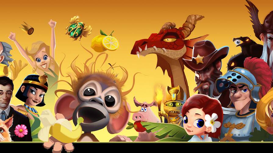 Lady Luck Games игровые персонажи