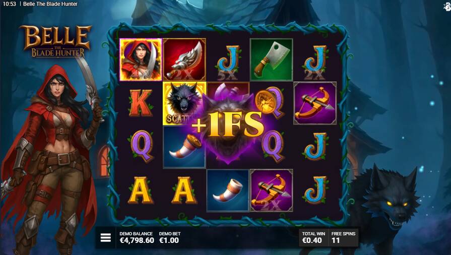 Бонусы в Belle The Blade Hunter