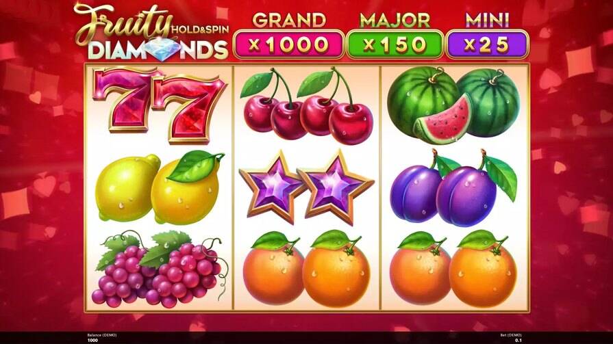 Fruity Diamonds Hold & Spin