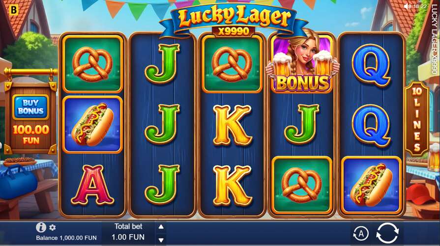 Слот Lucky Lager x9990