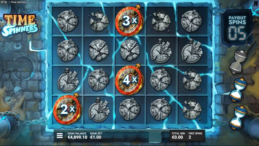 Бонусы в Time Spinners