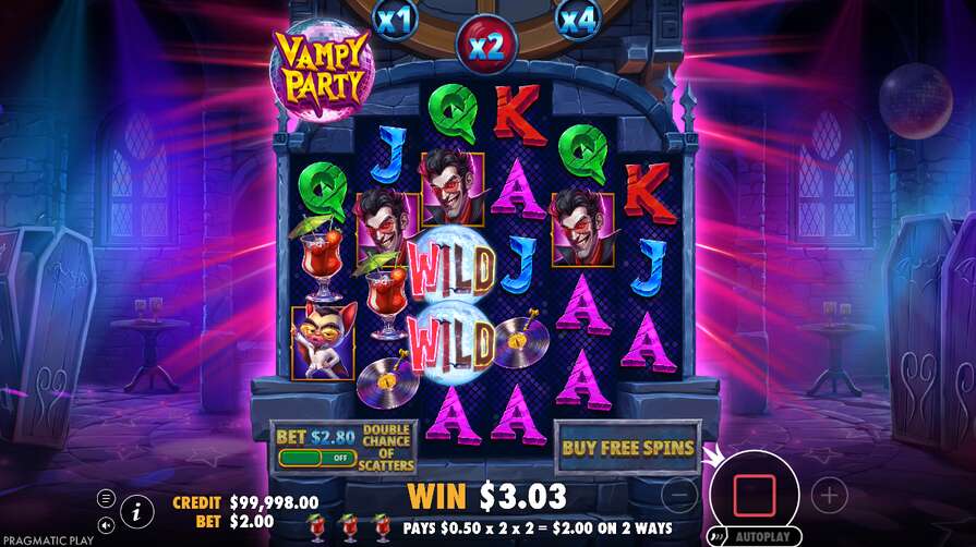 Дизайн Vampy Party