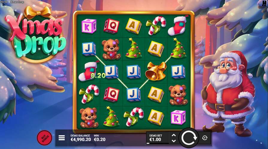 Дизайн Xmas Drop